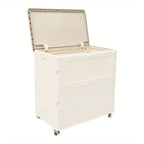 Folding storage box