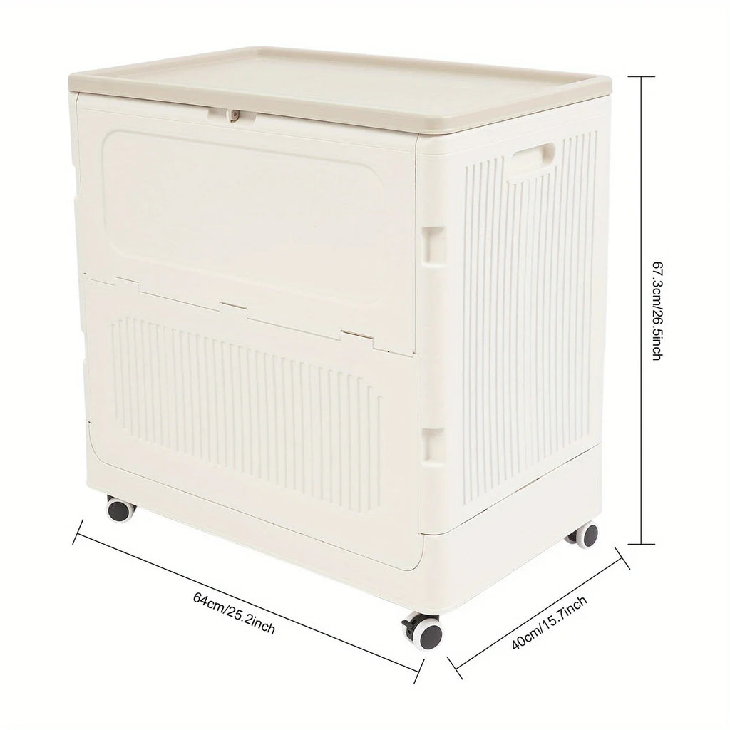 Folding storage box