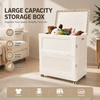 Folding storage box