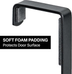 Bronze Multi-Purpose Door Rack, 9 Hooks Over The Door Coat & Towel Hanger