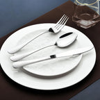 Premium 8-Piece Stainless Steel Cutlery Set (Including Serving Utensils)