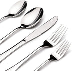 Premium 8-Piece Stainless Steel Cutlery Set (Including Serving Utensils)