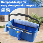 🔥Window Cleaning Kit with Bucket, Squeegee and Scrubber for Outdoor Use