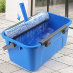 🔥Window Cleaning Kit with Bucket, Squeegee and Scrubber for Outdoor Use